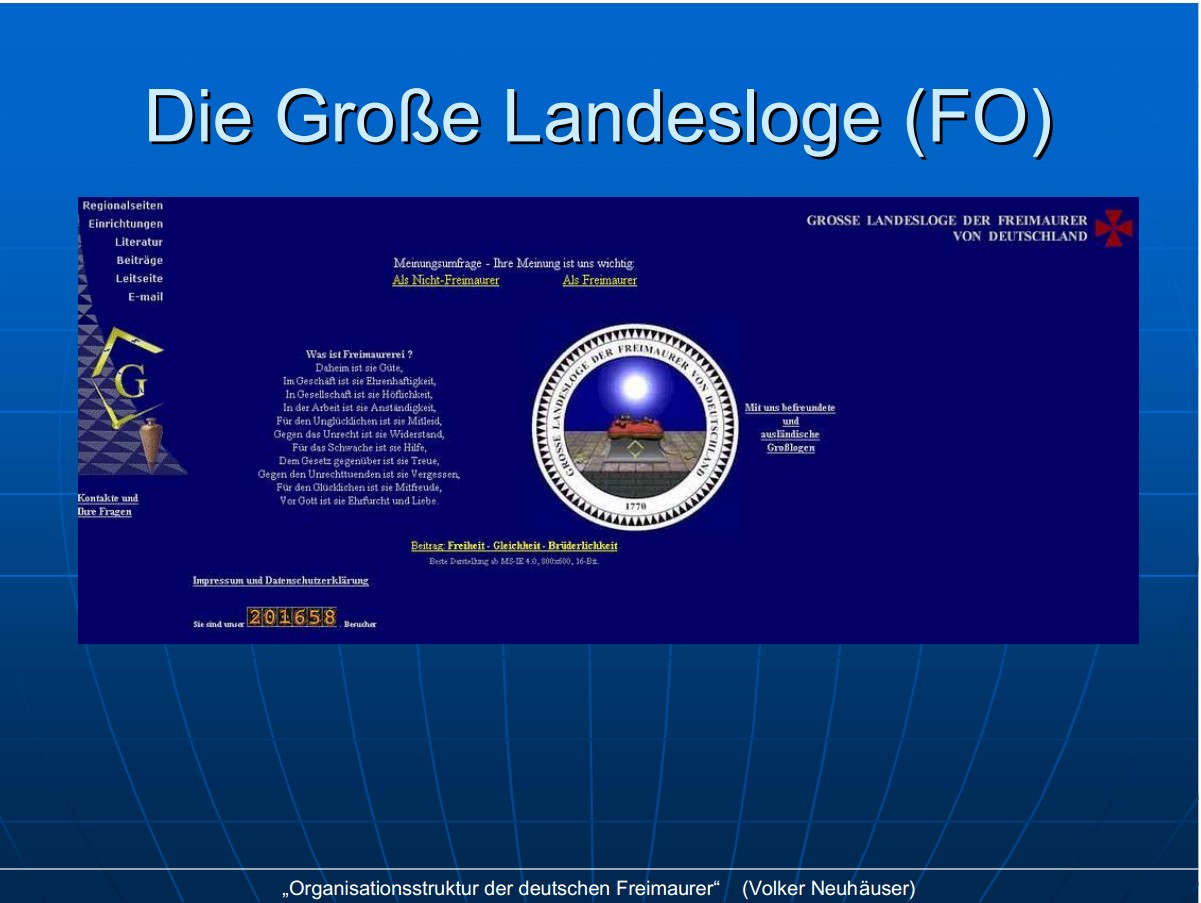 Organisationsstruktur Der Deutschen Freimaurerei – Freimaurer-Wiki