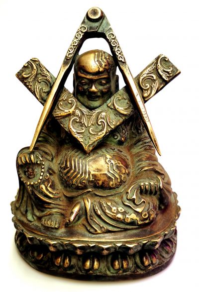 Buddha.Bronze von [Jens Rusch]